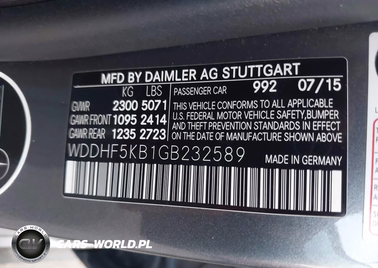 2016 Mercedes-Benz E 350 VIN:WDDHF5KB1GB232589 - 9