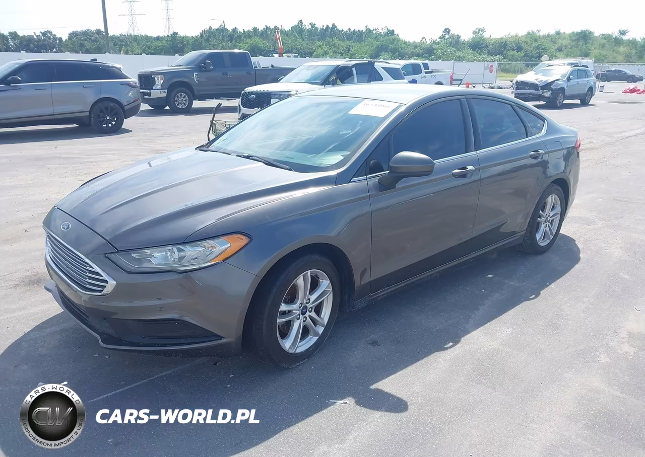 2018 Ford Fusion Se VIN:3FA6P0HD5JR183738 - 2