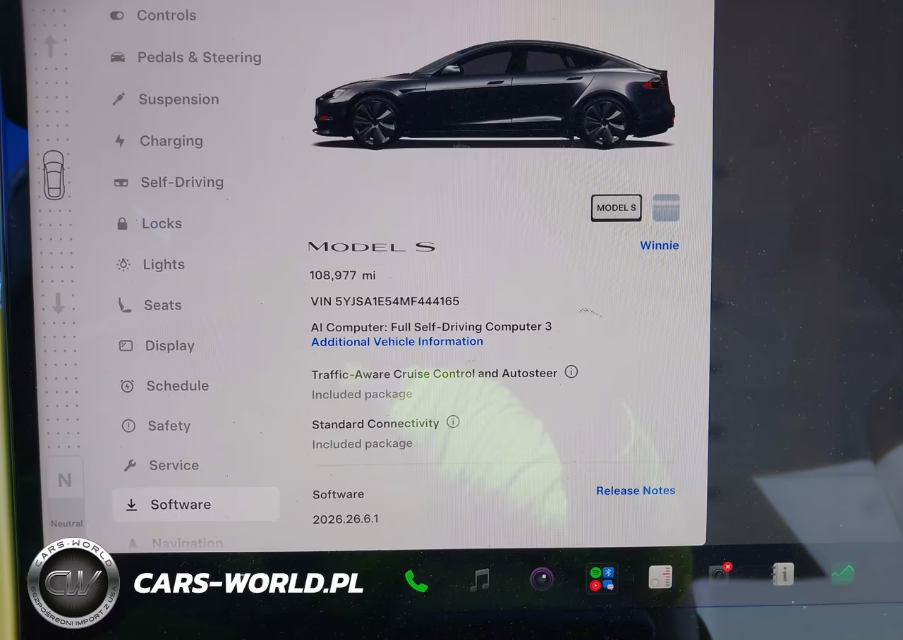 2021 Tesla Model S Long Range VIN:5YJSA1E54MF444165 - 7