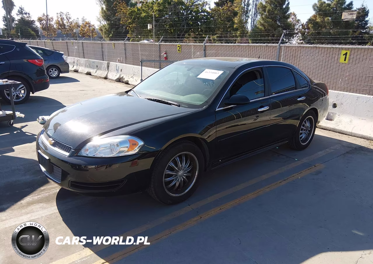 2012 Chevrolet Impala Lt VIN:2G1WG5E32C1228637 - 2