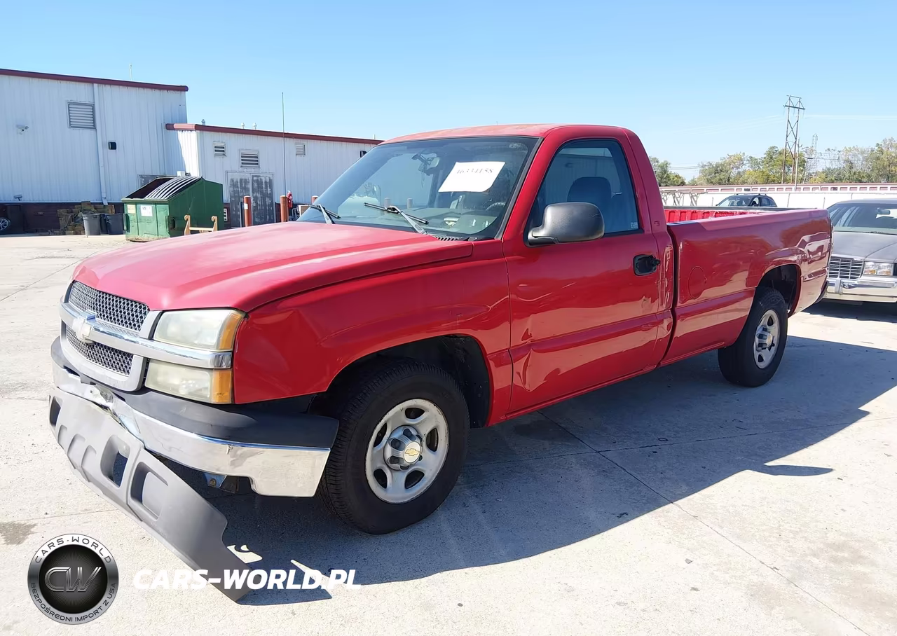 2004 Chevrolet Silverado 1500 Work Truck VIN:1GCEC14X84Z222622 - 2