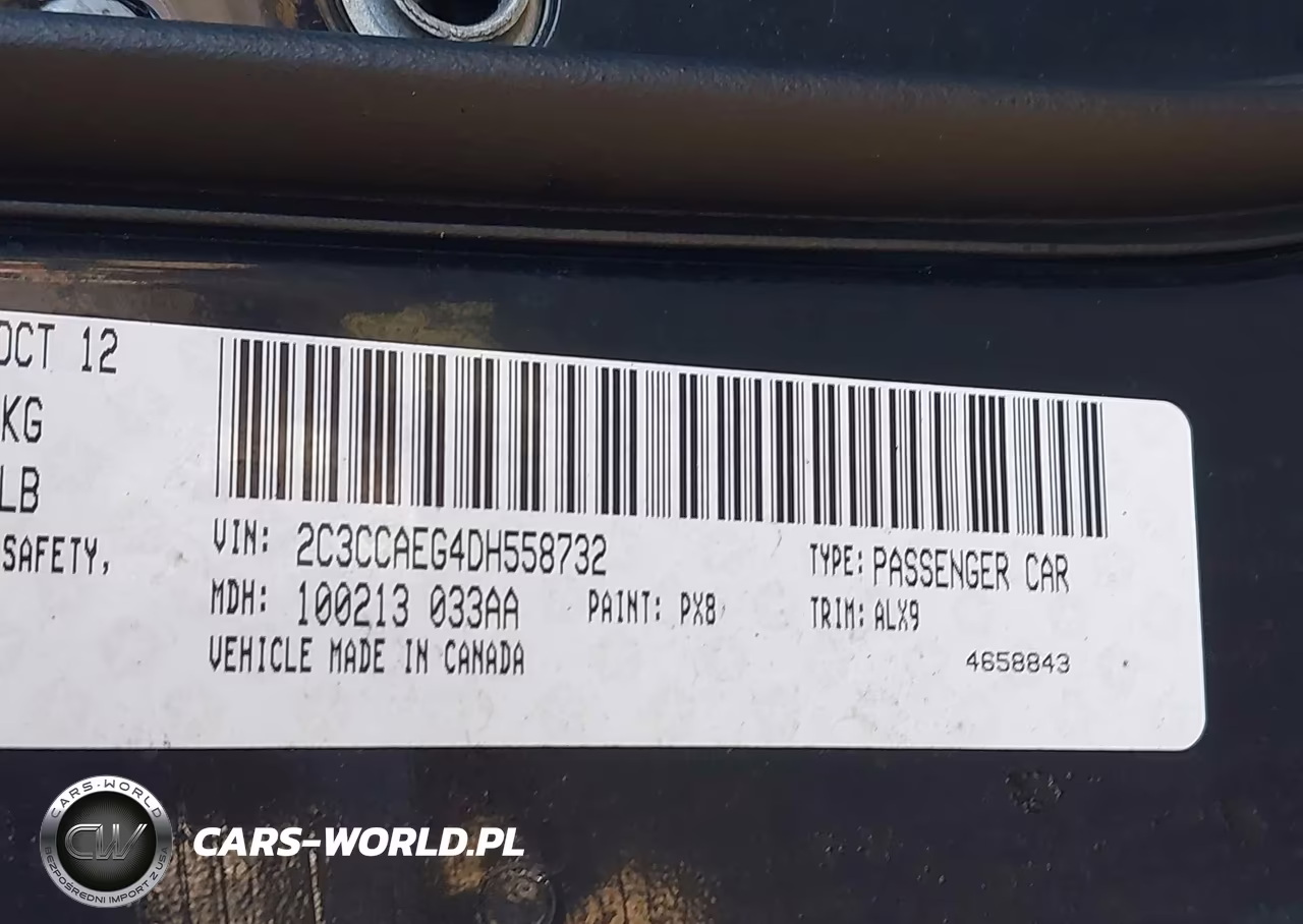 2013 Chrysler 300C VIN:2C3CCAEG4DH558732 - 9