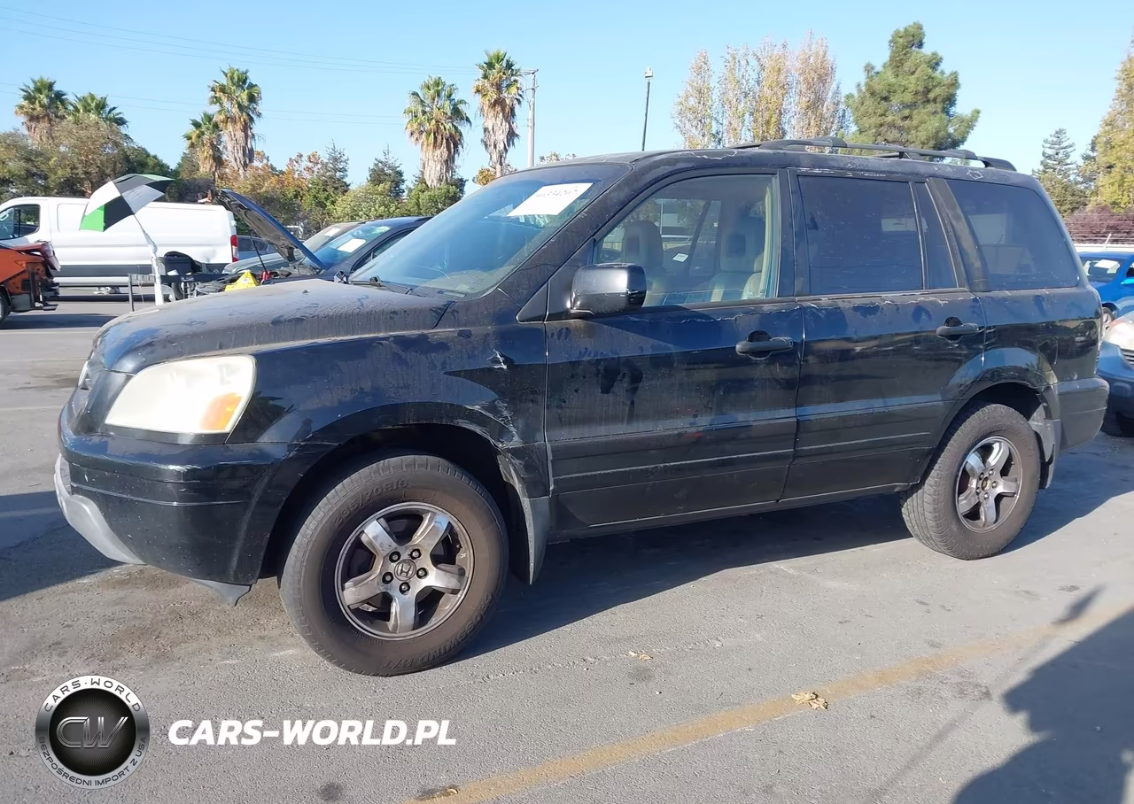 2005 Honda Pilot Ex-L VIN:5FNYF18535B027211 - 2