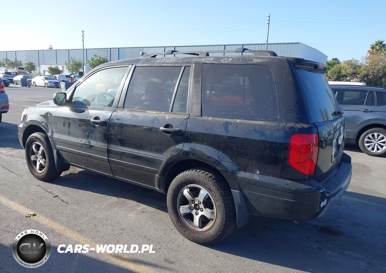 2005 Honda Pilot Ex-L VIN:5FNYF18535B027211 - 3