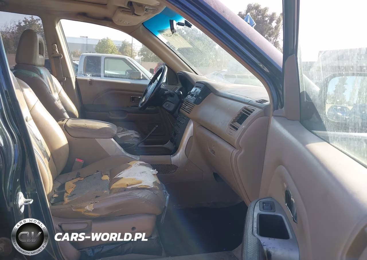 2005 Honda Pilot Ex-L VIN:5FNYF18535B027211 - 5