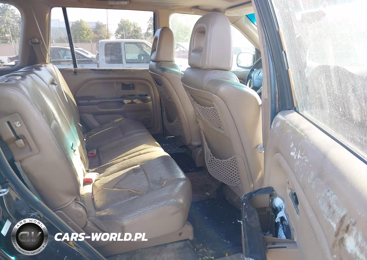 2005 Honda Pilot Ex-L VIN:5FNYF18535B027211 - 8
