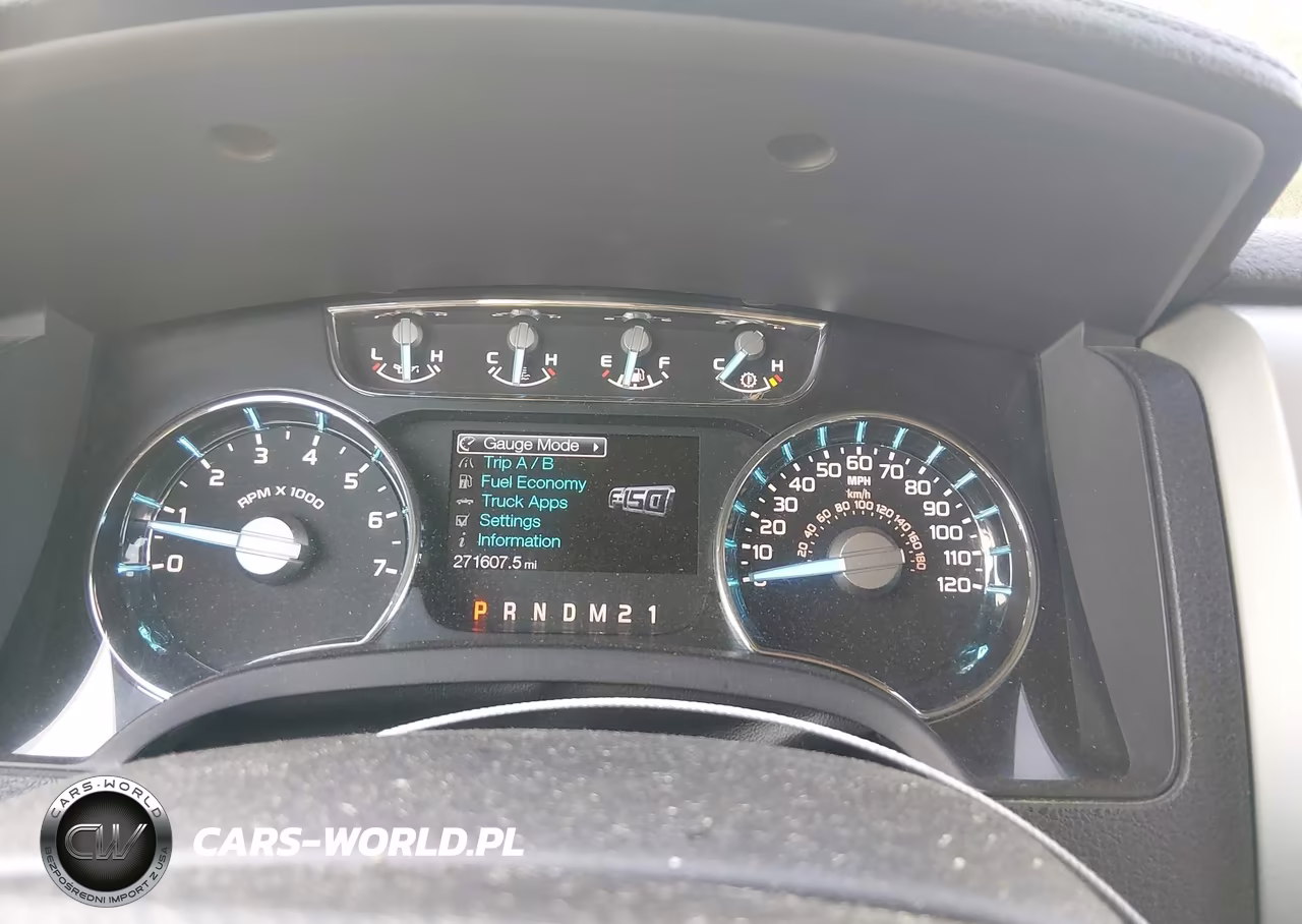 2012 Ford F-150 Lariat VIN:1FTFW1ET3CKD10735 - 7
