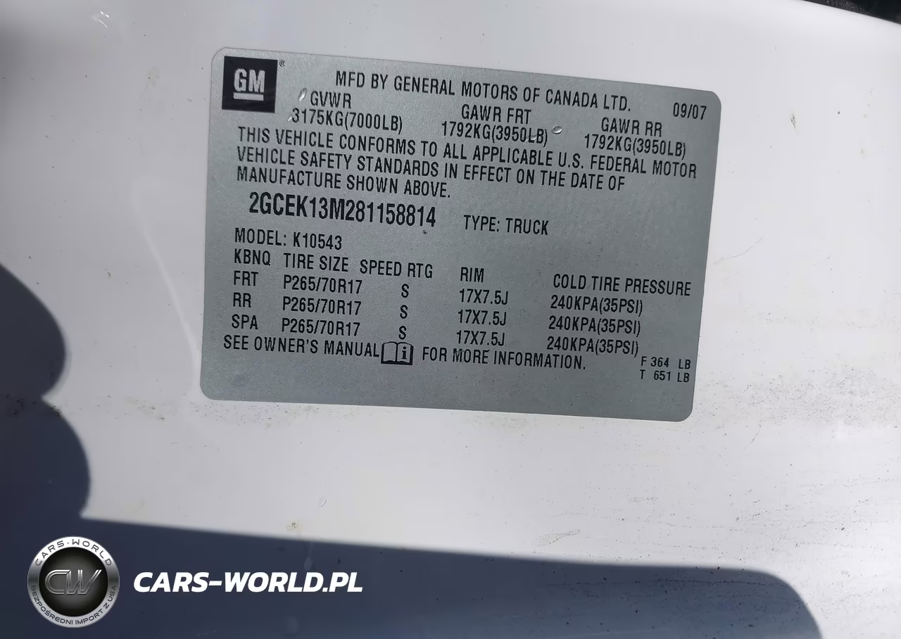 2008 Chevrolet Silverado 1500 Lt1 VIN:2GCEK13M281158814 - 9