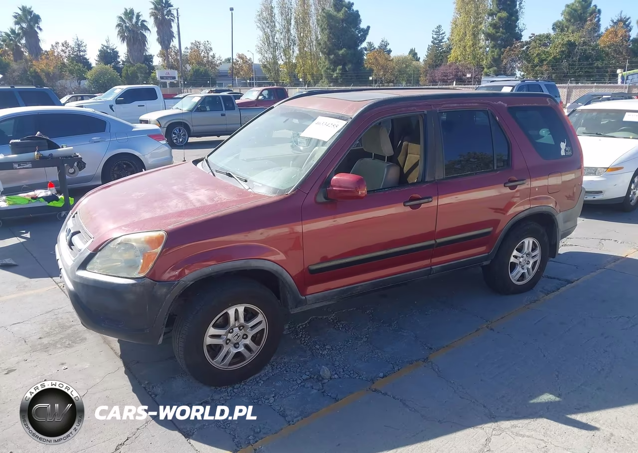 2004 Honda Cr-V Ex VIN:JHLRD78884C005808 - 2
