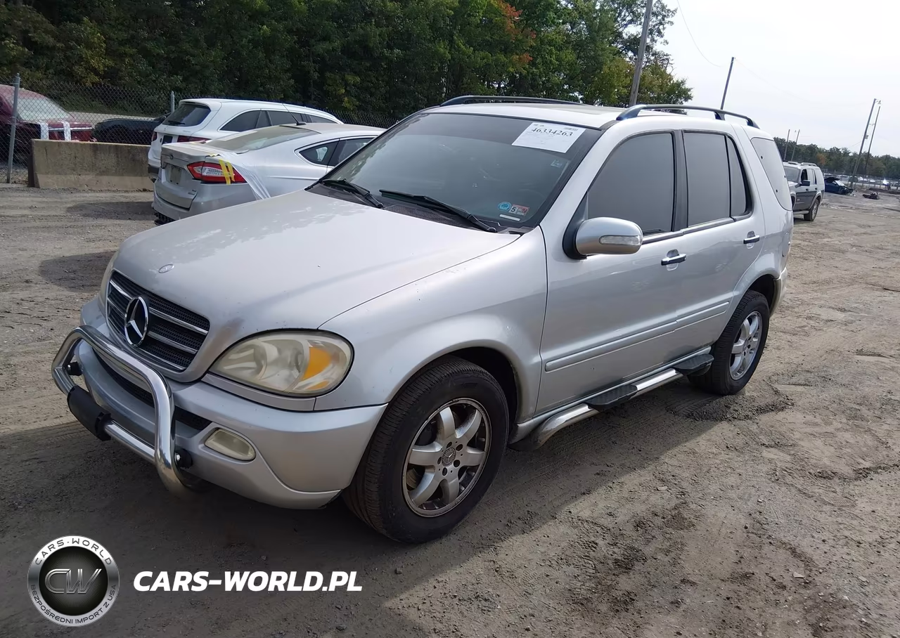 2002 Mercedes-Benz Ml 500 VIN:4JGAB75E22A309568 - 2