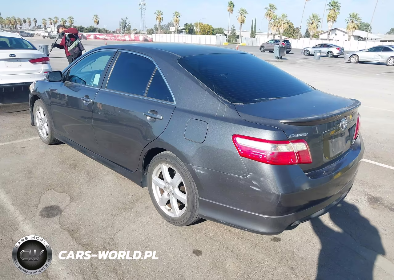 2007 Toyota Camry Se V6 VIN:4T1BK46K57U507154 - 3