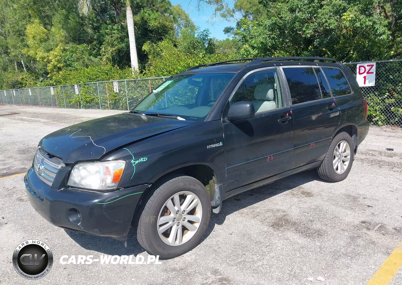 2007 Toyota Highlander Hybrid V6 VIN:JTEGW21A570019326 - 2