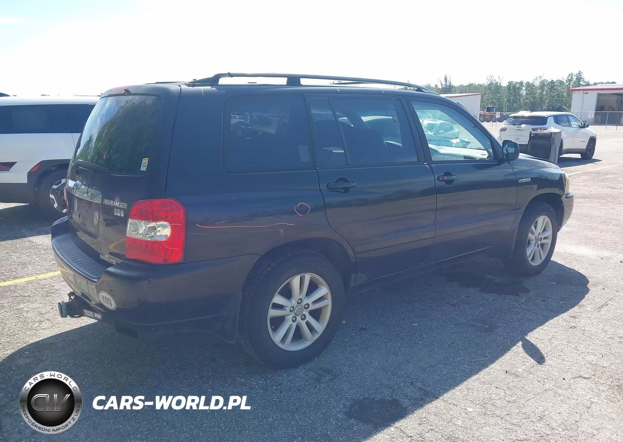 2007 Toyota Highlander Hybrid V6 VIN:JTEGW21A570019326 - 4