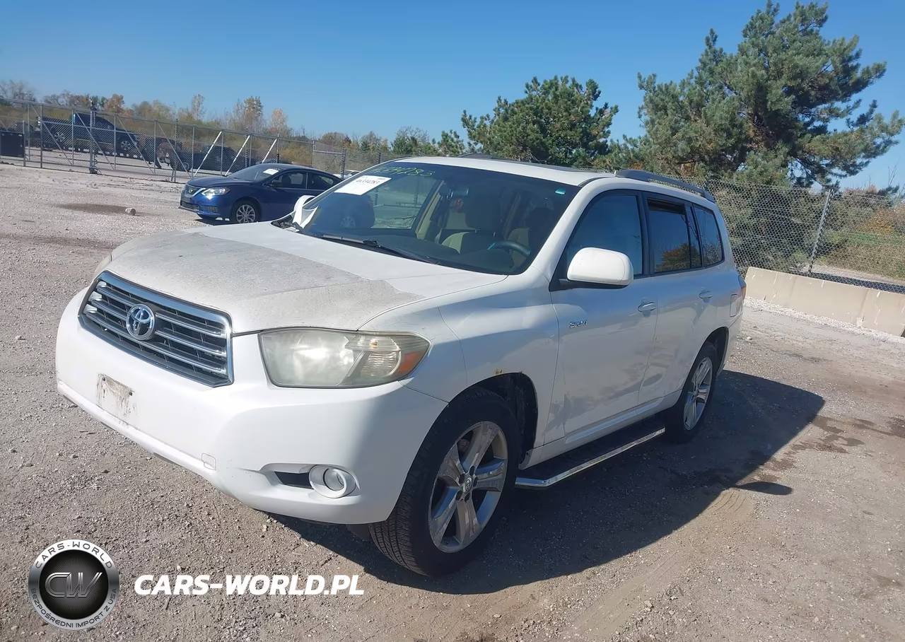 2008 Toyota Highlander Sport VIN:JTEES43AX82032929 - 2