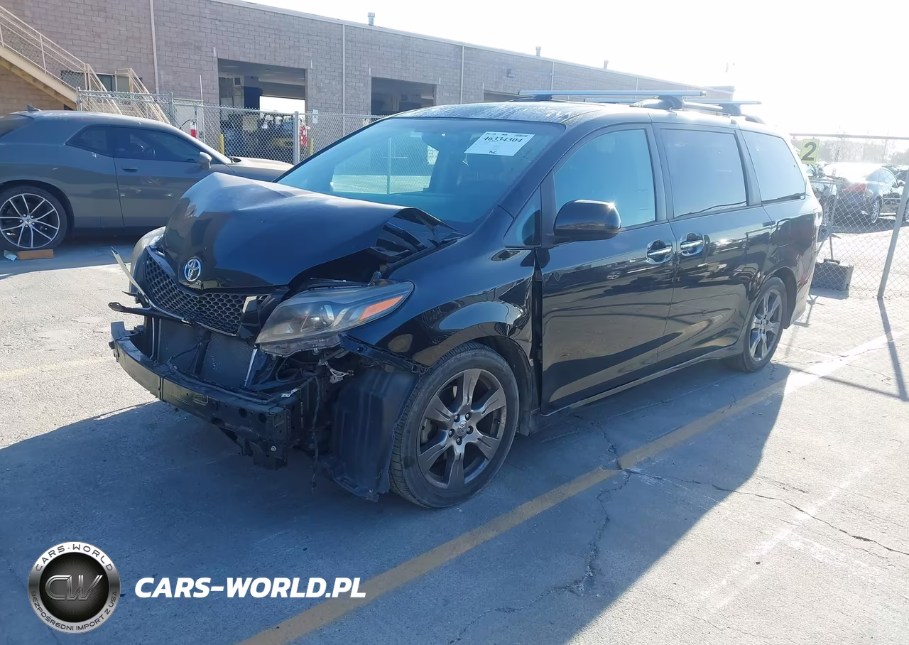 2017 Toyota Sienna Se 8 Passenger VIN:5TDXZ3DC3HS857822 - 2