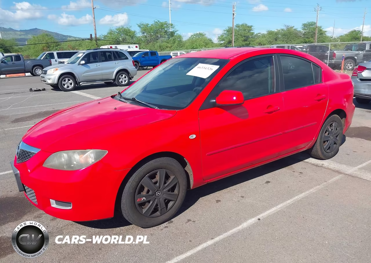 2008 Mazda Mazda3 I Sport VIN:JM1BK12F381820654 - 2