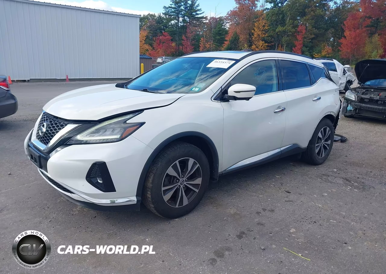 2019 Nissan Murano Sv VIN:5N1AZ2MSXKN134131 - 2