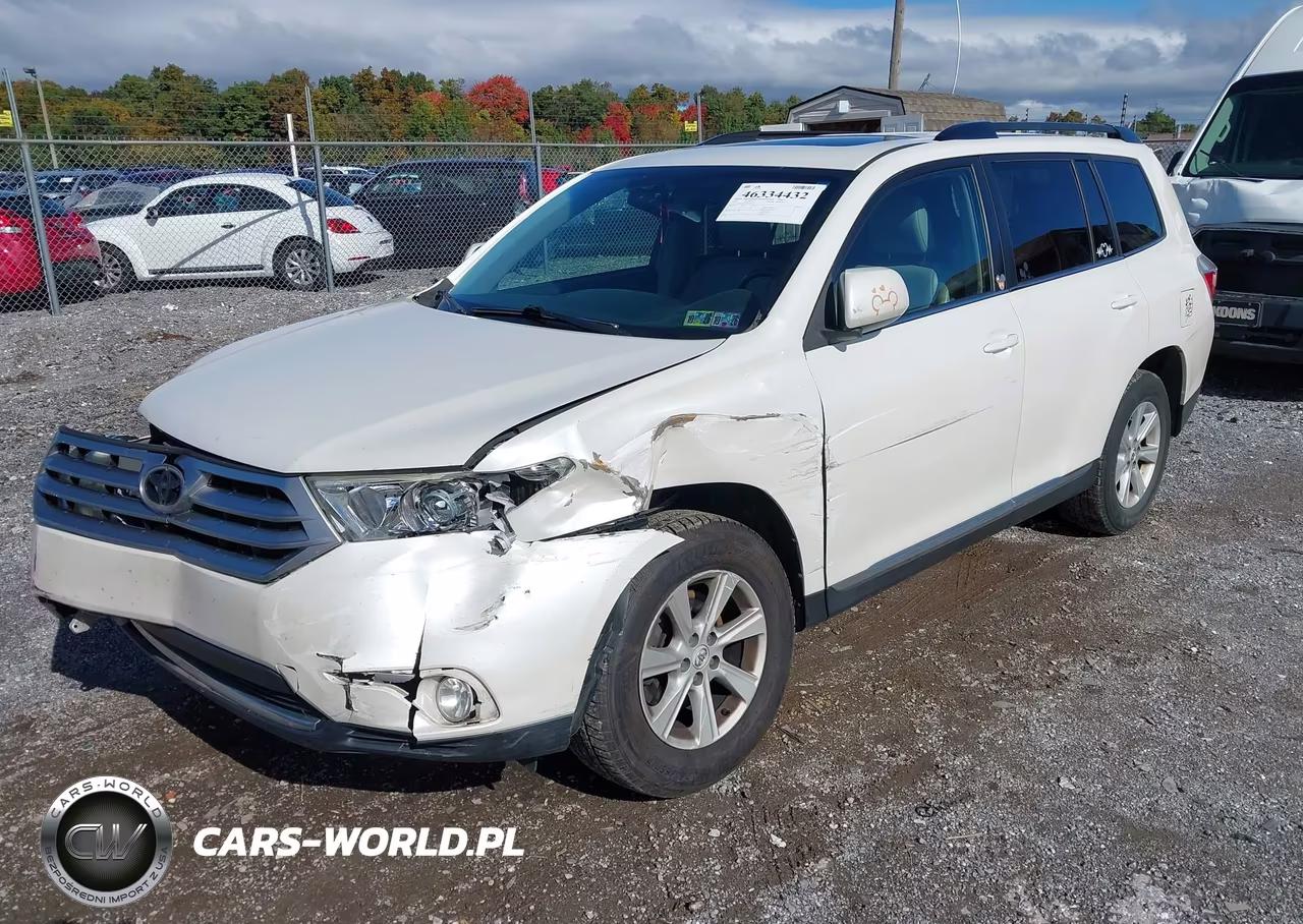 2013 Toyota Highlander Se V6 VIN:5TDBK3EH5DS203651 - 2