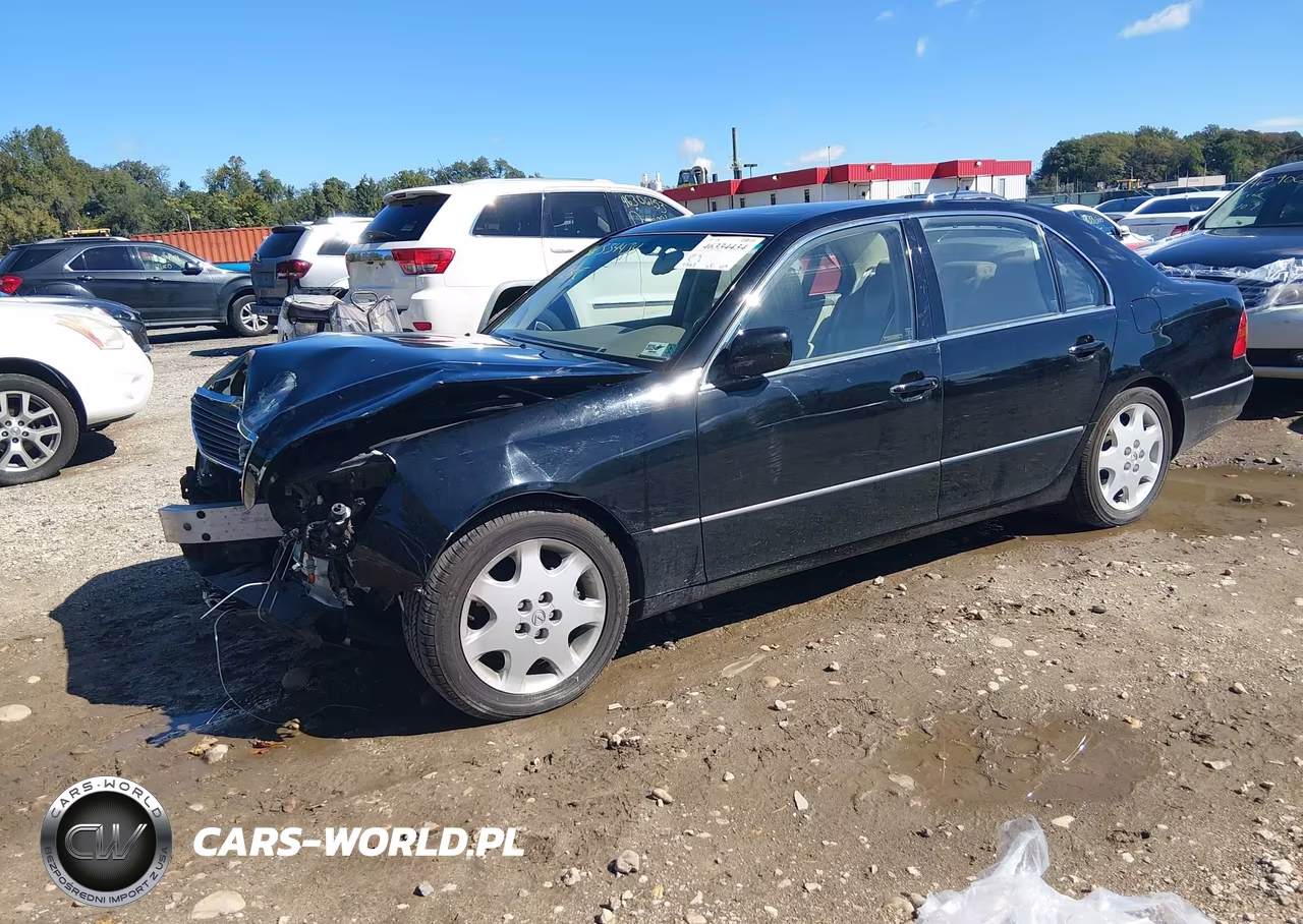2001 Lexus Ls 430 VIN:JTHBN30F510049386 - 2