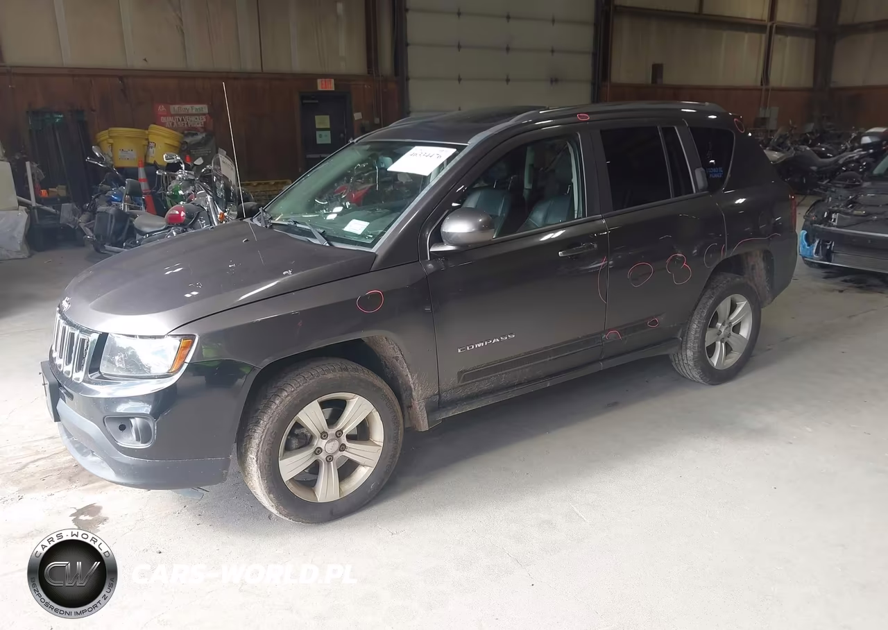 2014 Jeep Compass Latitude VIN:1C4NJDEB9ED761193 - 2