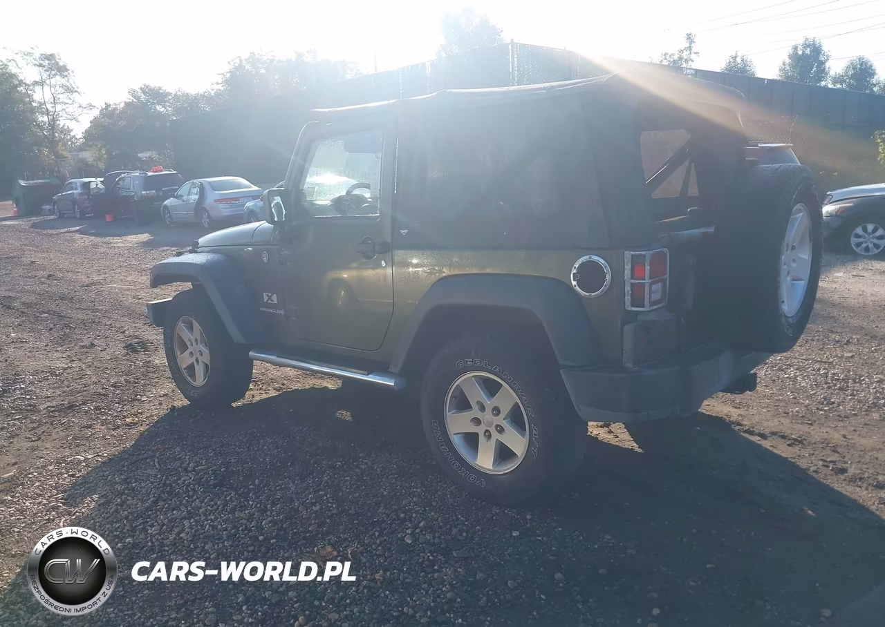 2008 Jeep Wrangler X VIN:1J4FA24108L511993 - 3
