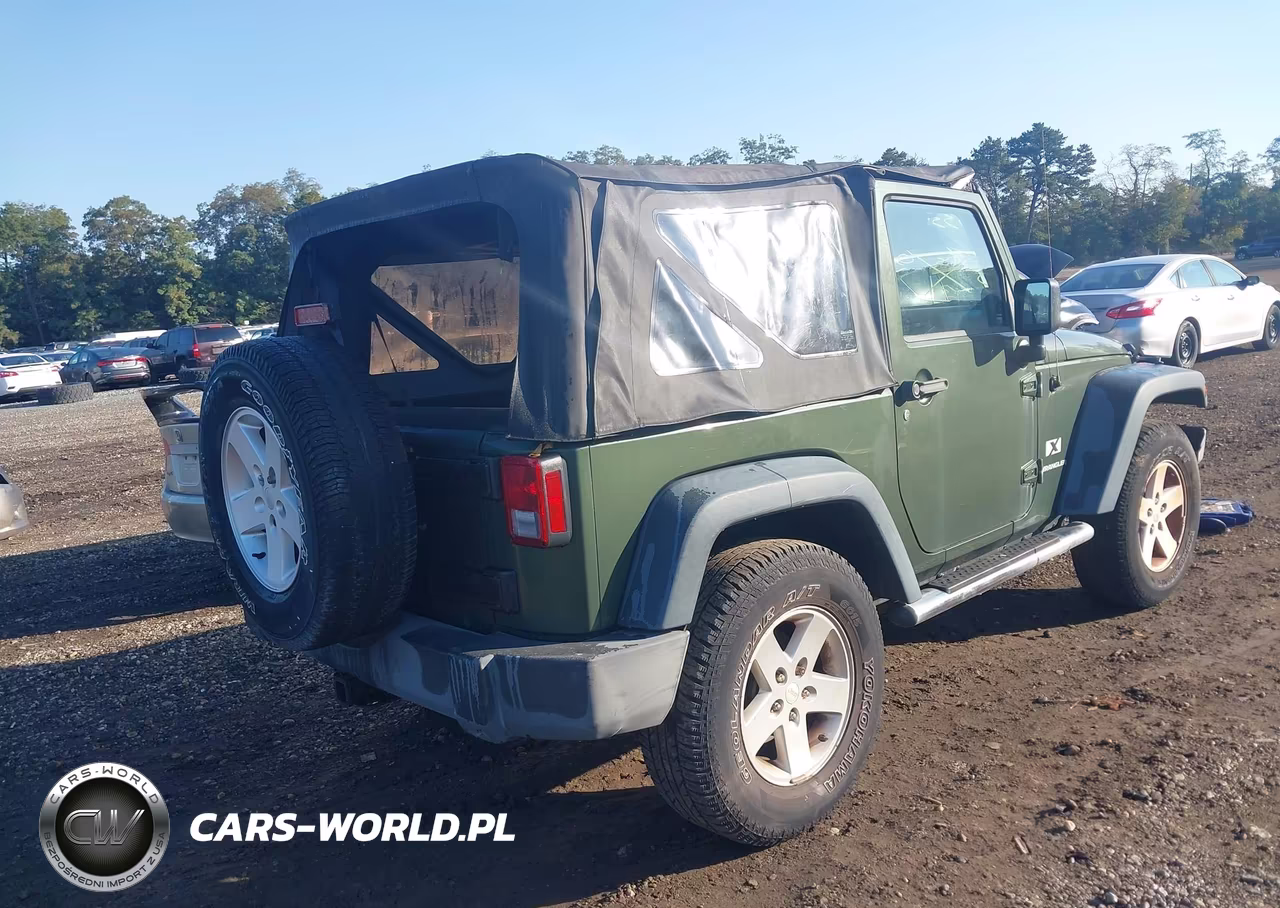 2008 Jeep Wrangler X VIN:1J4FA24108L511993 - 4