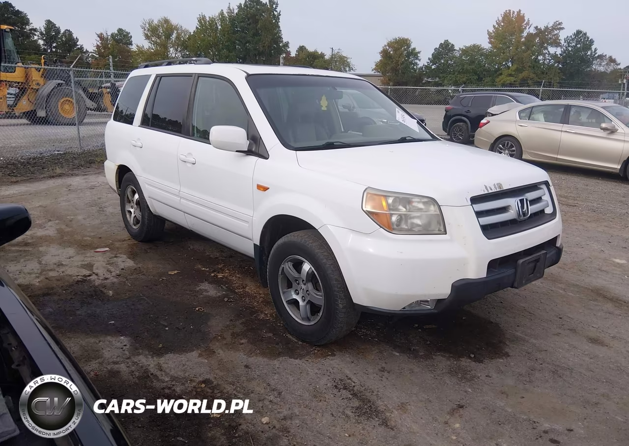 2007 Honda Pilot Ex-L VIN:5FNYF28627B027413 - 1