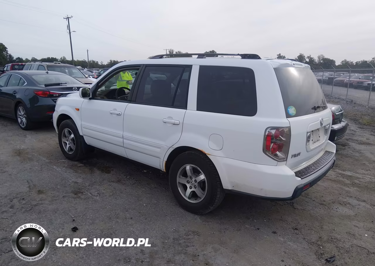 2007 Honda Pilot Ex-L VIN:5FNYF28627B027413 - 3