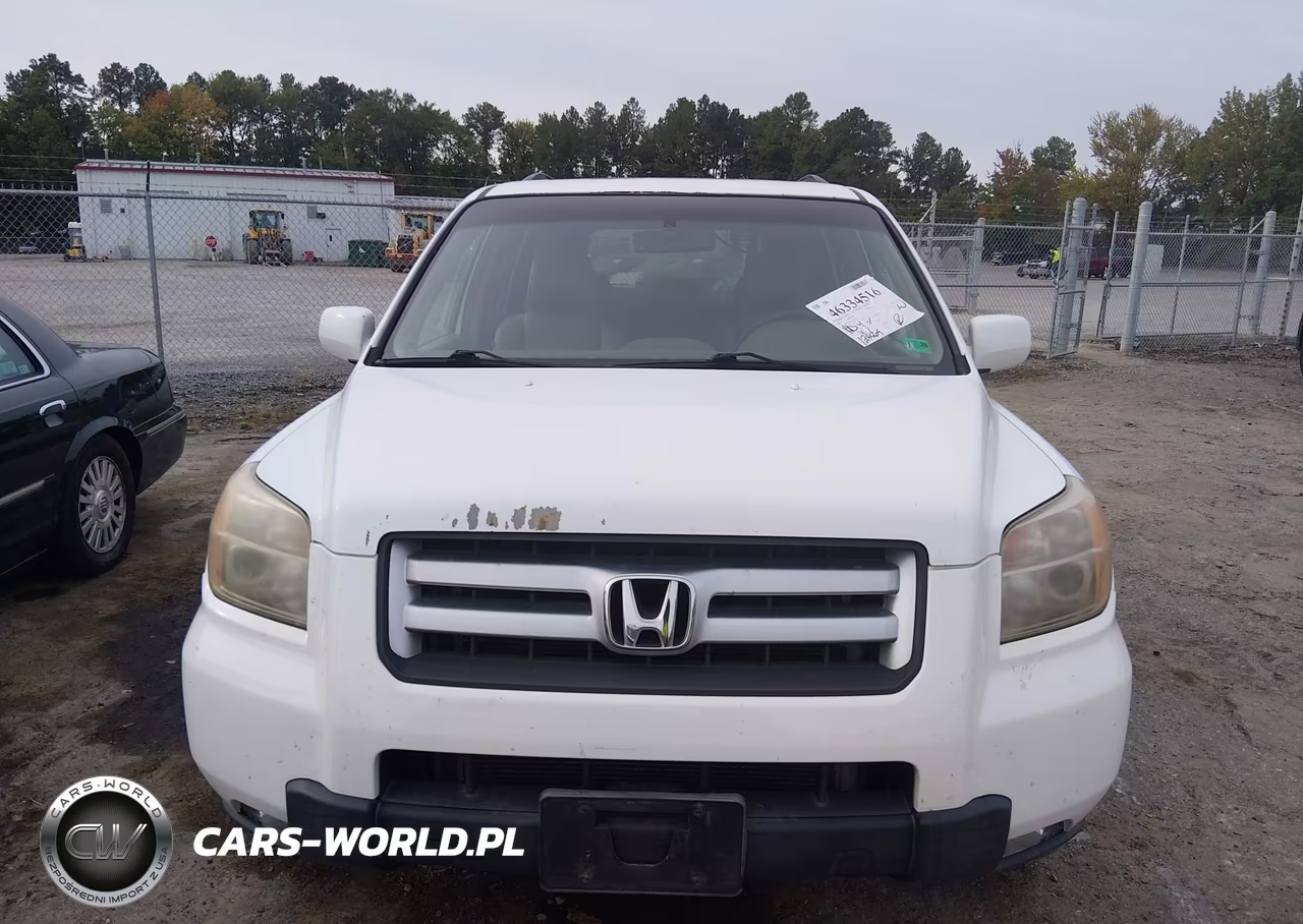 2007 Honda Pilot Ex-L VIN:5FNYF28627B027413 - 6
