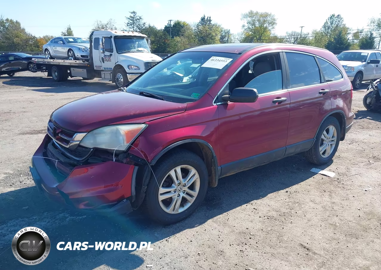 2010 Honda Cr-V Ex VIN:5J6RE4H52AL053616 - 2