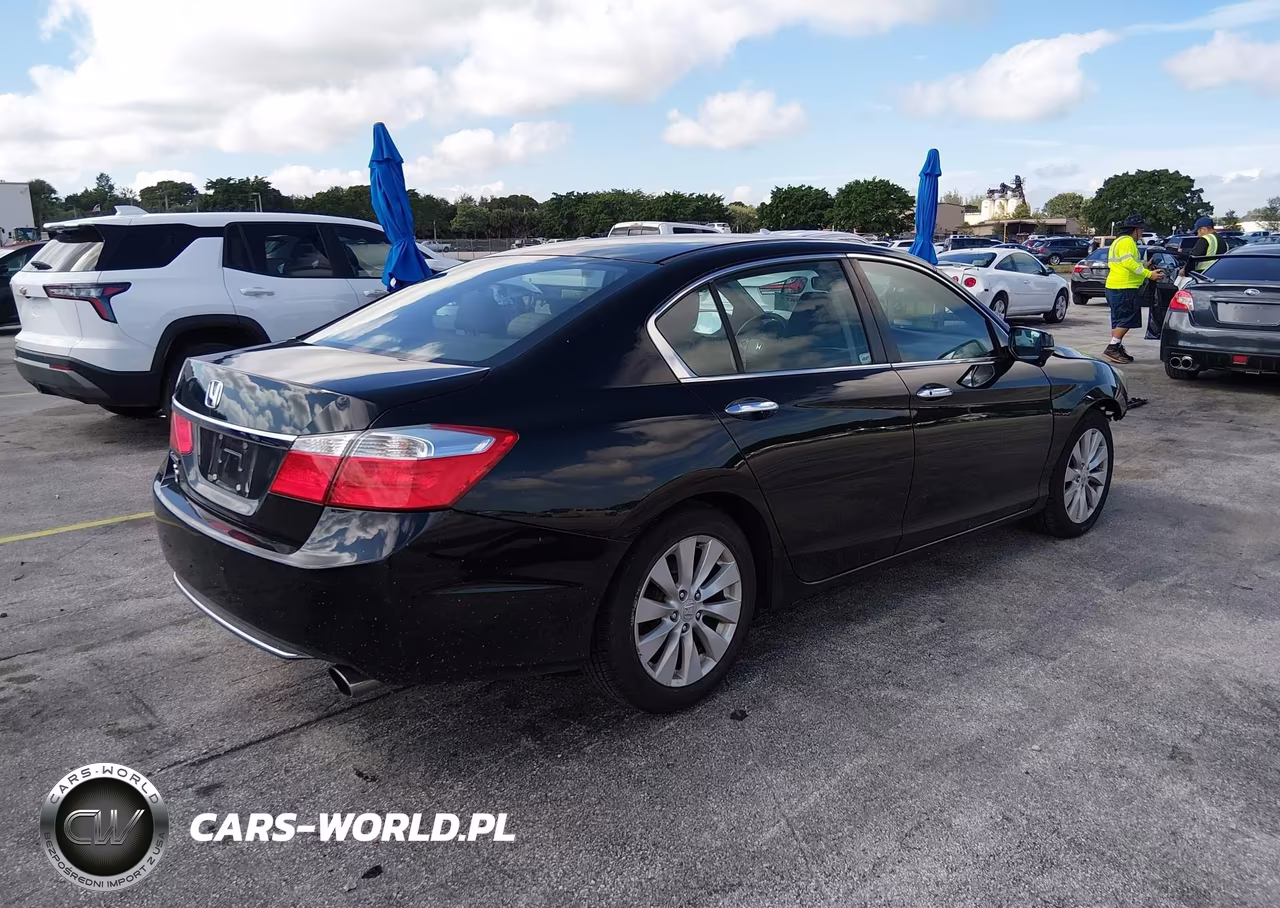 2014 Honda Accord Ex VIN:1HGCR2F75EA303538 - 4