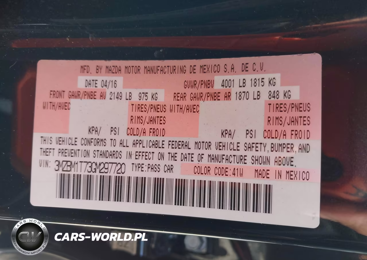 2016 Mazda Mazda3 I Sport VIN:3MZBM1T73GM297720 - 9