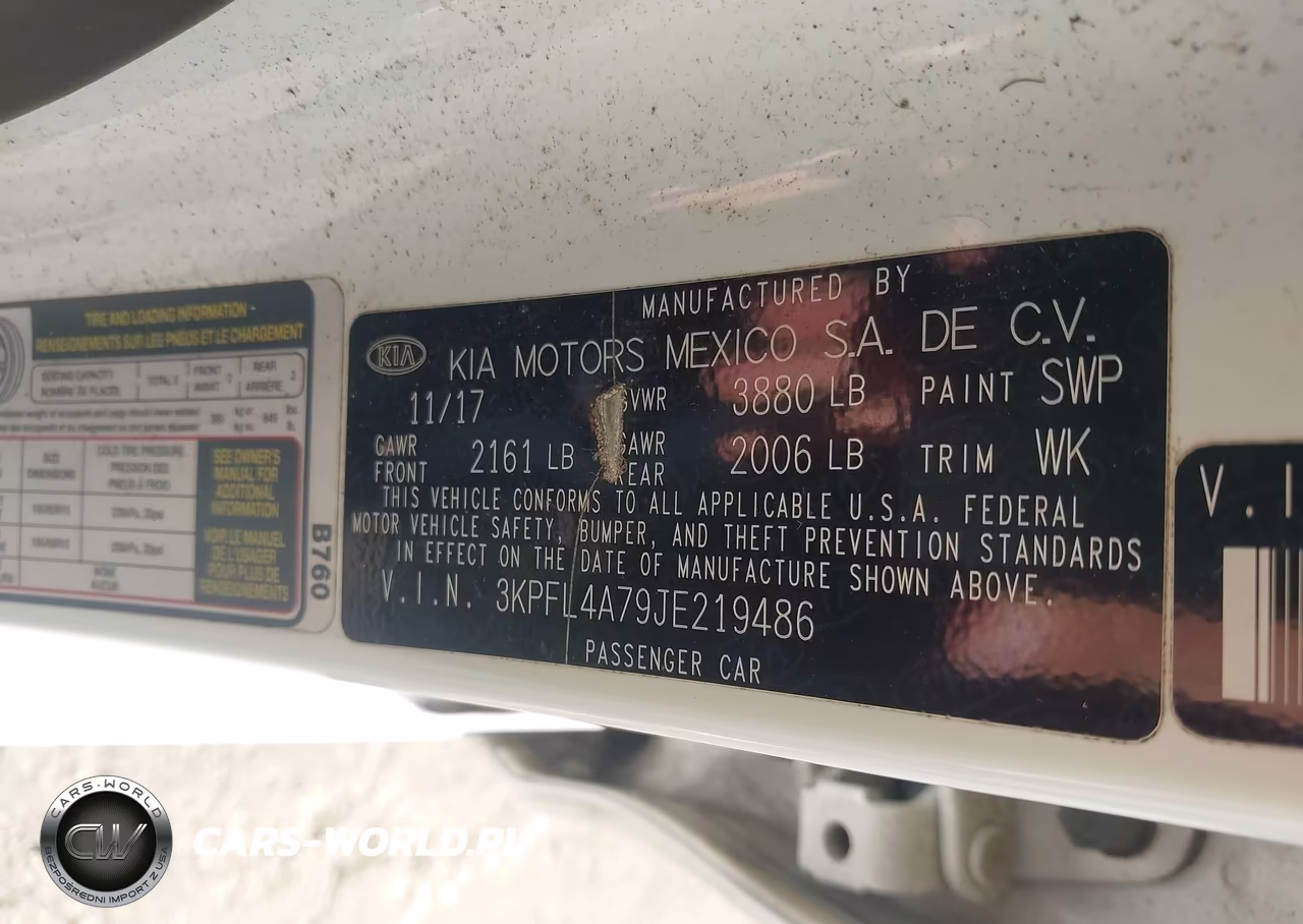 2018 Kia Forte Lx VIN:3KPFL4A79JE219486 - 9