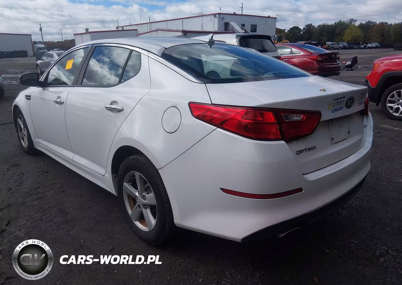 2015 Kia Optima Lx VIN:KNAGM4A77F5628734 - 3