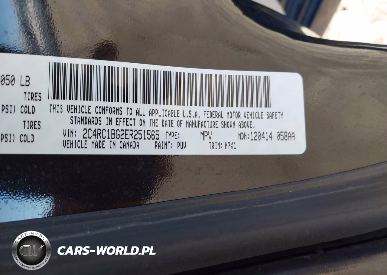 2014 Chrysler Town & Country Touring VIN:2C4RC1BG2ER251565 - 9