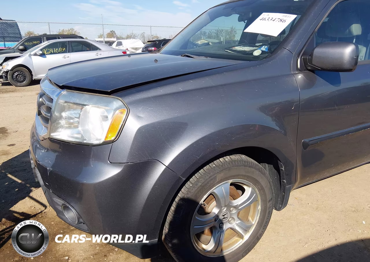 2013 Honda Pilot Ex VIN:5FNYF4H47DB067475 - 2