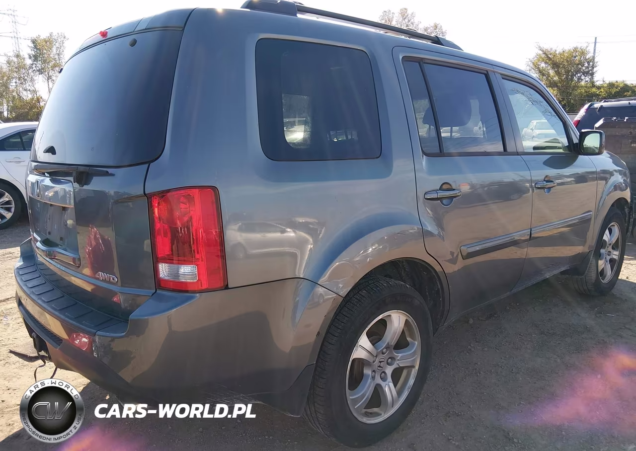 2013 Honda Pilot Ex VIN:5FNYF4H47DB067475 - 4