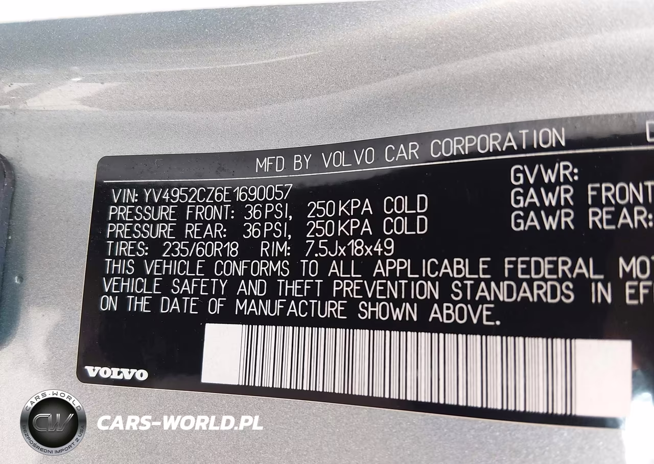 2014 Volvo Xc90 3.2 VIN:YV4952CZ6E1690057 - 9