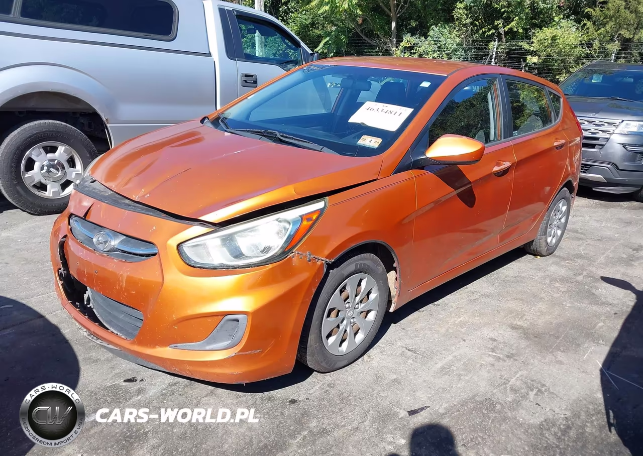 2015 Hyundai Accent Gs VIN:KMHCT5AE1FU215783 - 2