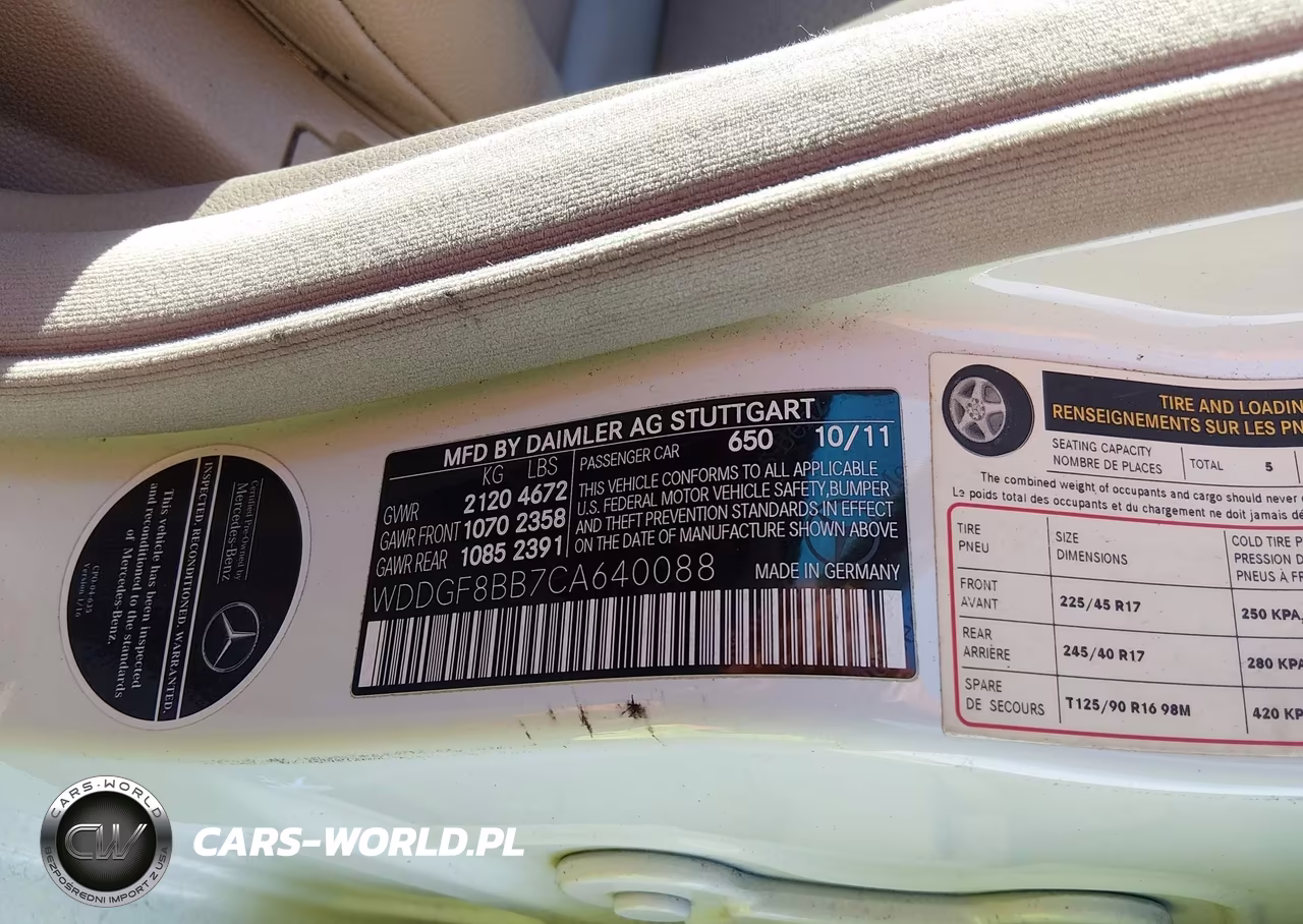 2012 Mercedes-Benz C 300 Sport 4Matic VIN:WDDGF8BB7CA640088 - 9