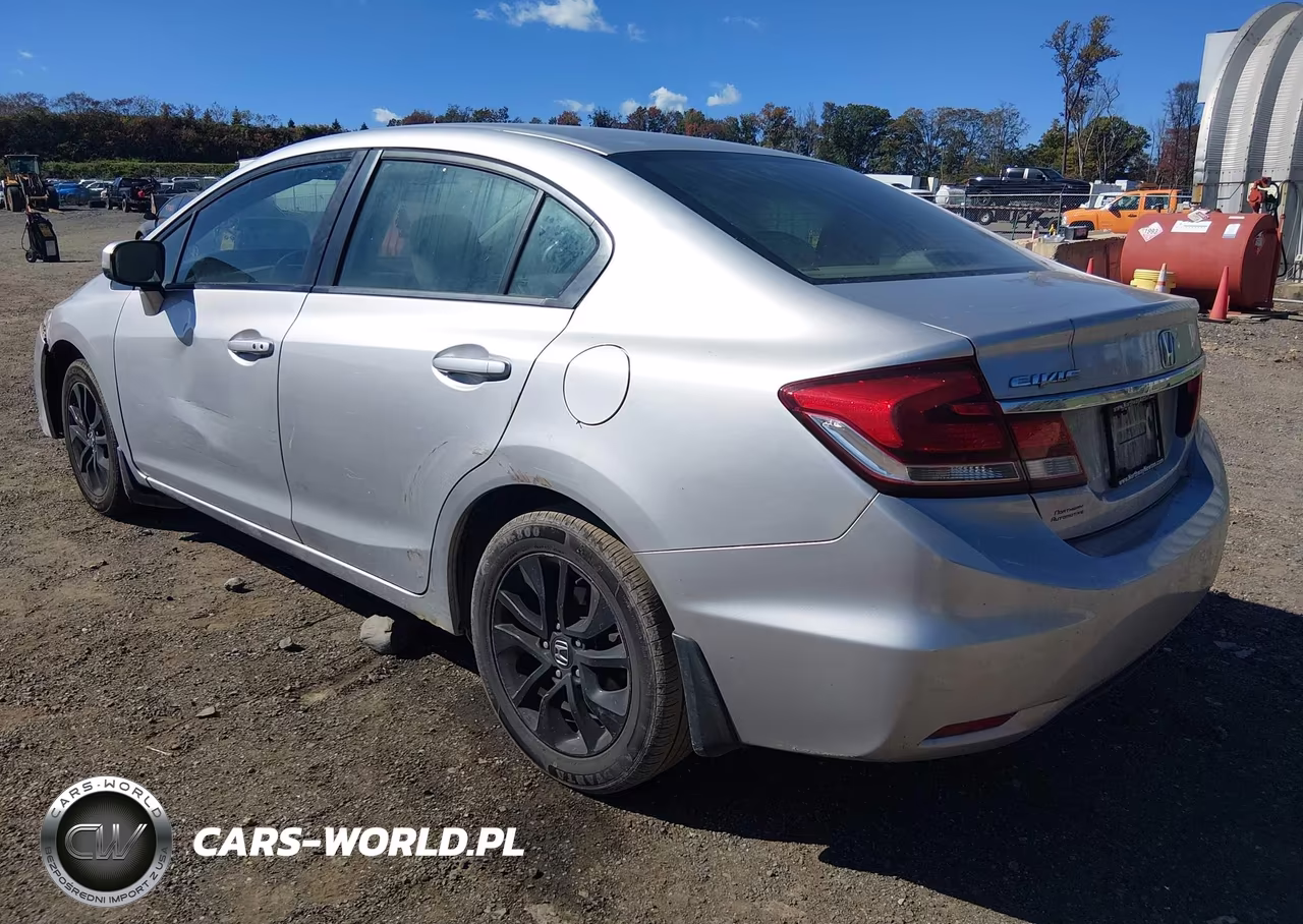 2015 Honda Civic Ex VIN:19XFB2F8XFE010712 - 3