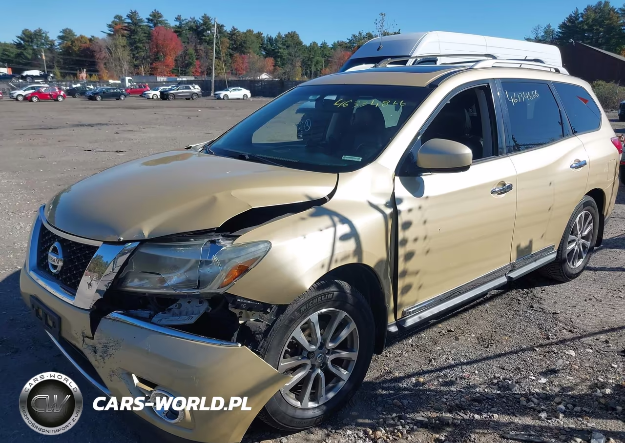 2013 Nissan Pathfinder Sl VIN:5N1AR2MM5DC605893 - 2