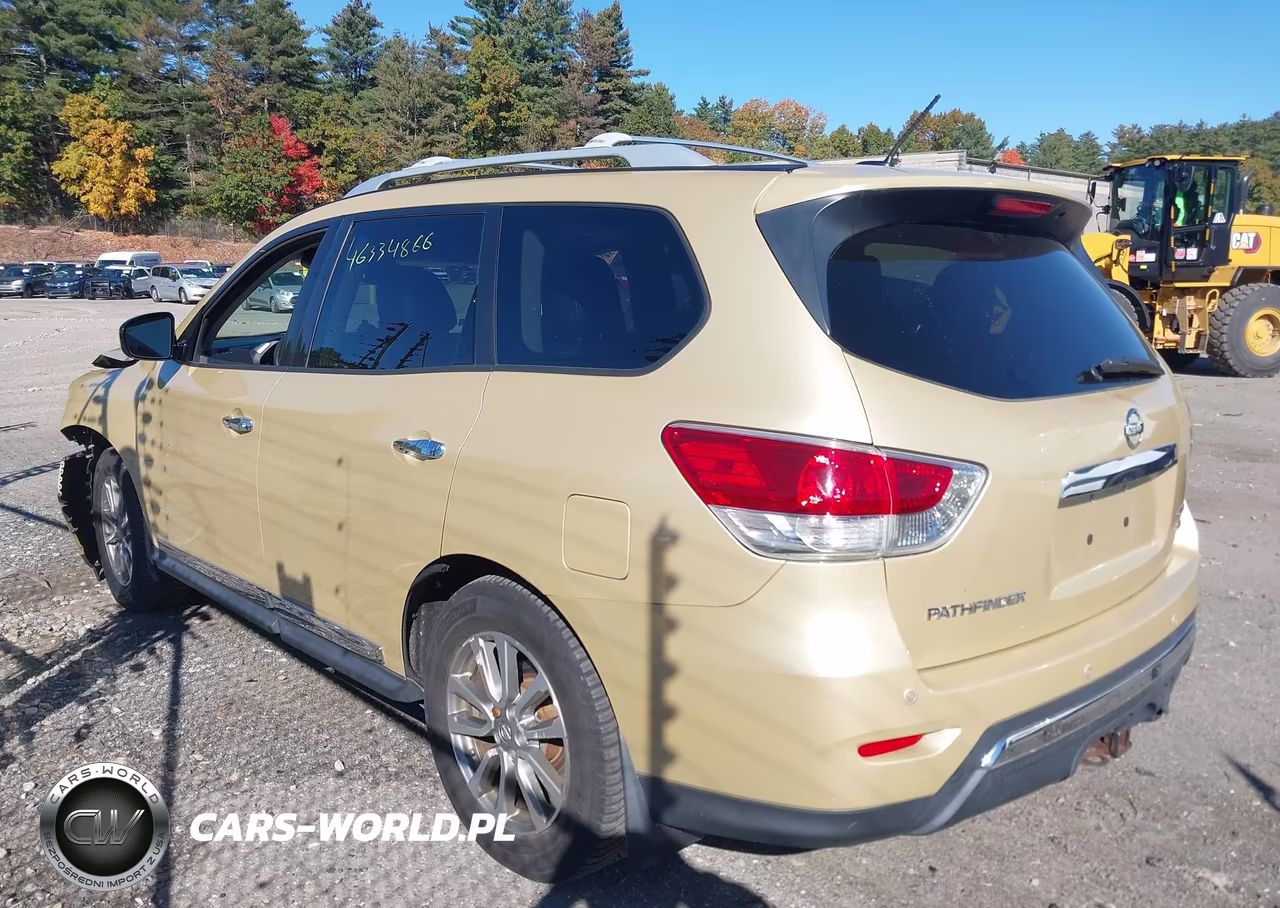 2013 Nissan Pathfinder Sl VIN:5N1AR2MM5DC605893 - 3