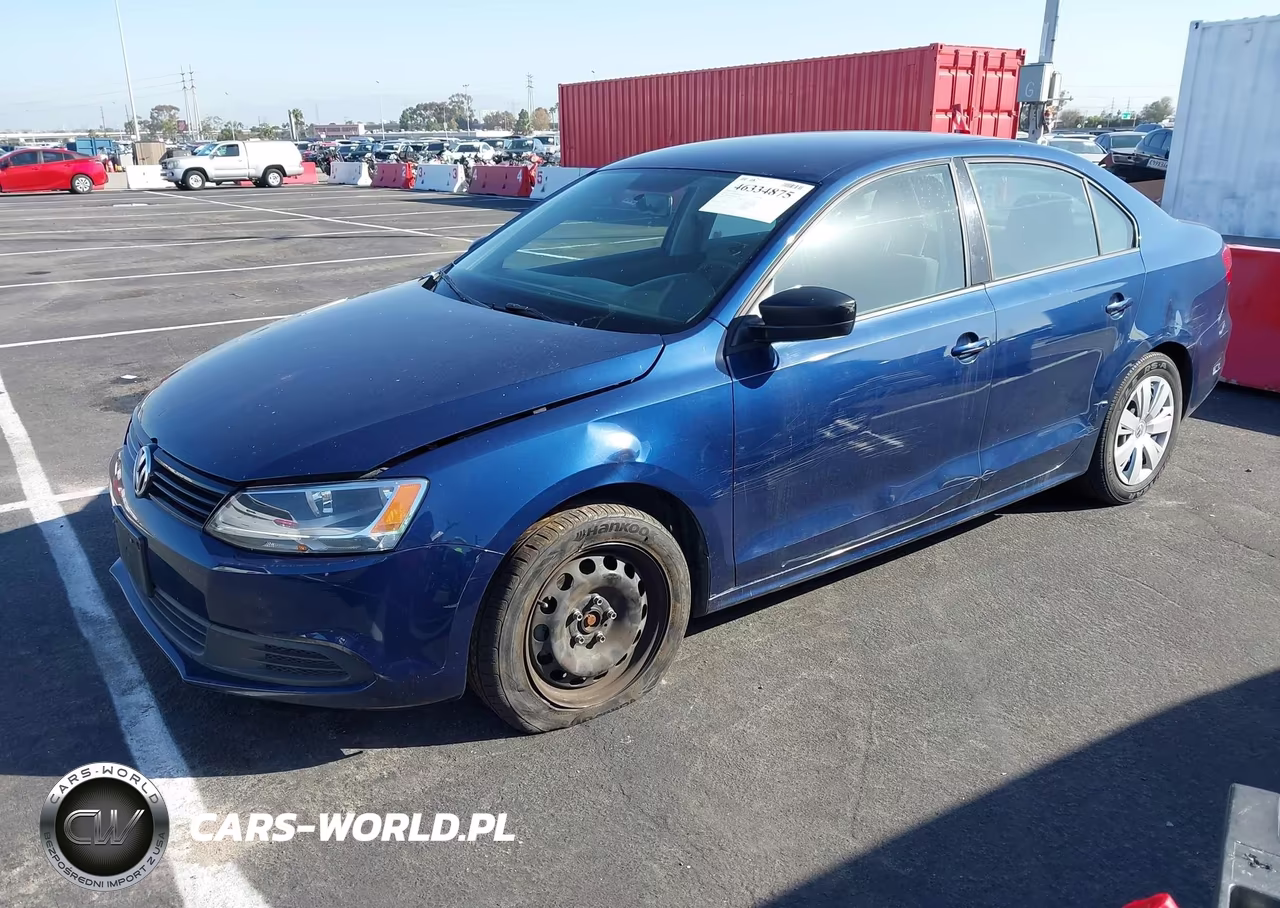2014 Volkswagen Jetta 2.0L S VIN:3VW2K7AJ2EM245399 - 2