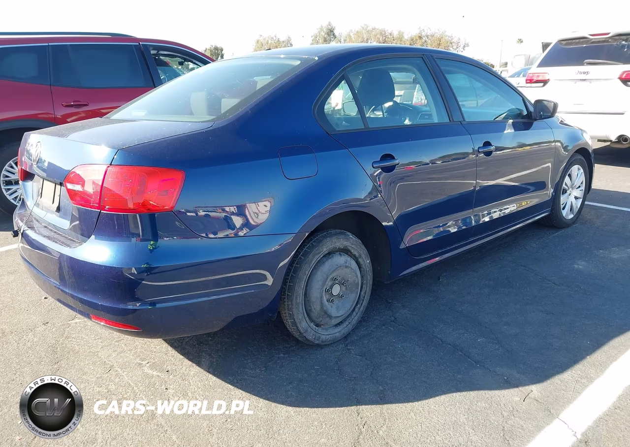 2014 Volkswagen Jetta 2.0L S VIN:3VW2K7AJ2EM245399 - 4