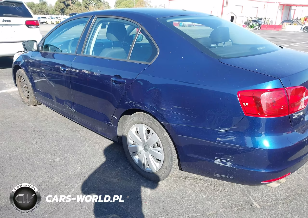 2014 Volkswagen Jetta 2.0L S VIN:3VW2K7AJ2EM245399 - 6