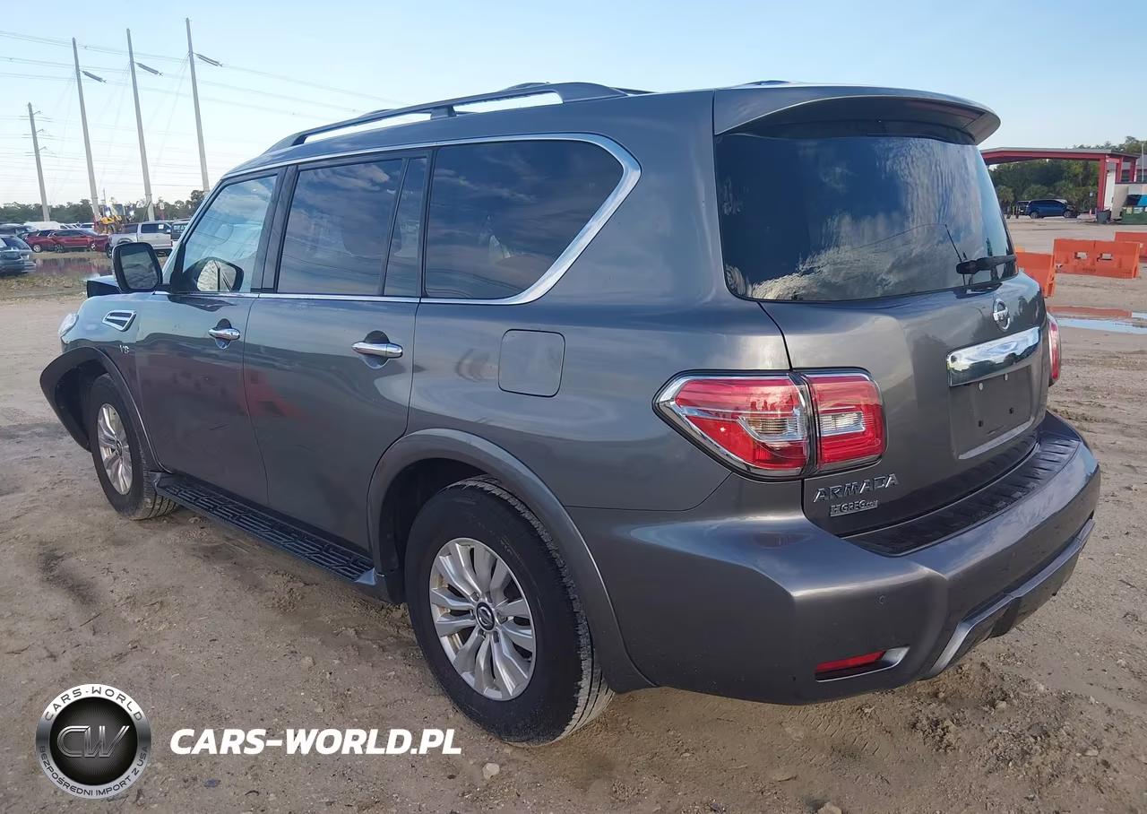 2020 Nissan Armada Sv 2Wd VIN:JN8AY2NDXLX016341 - 3