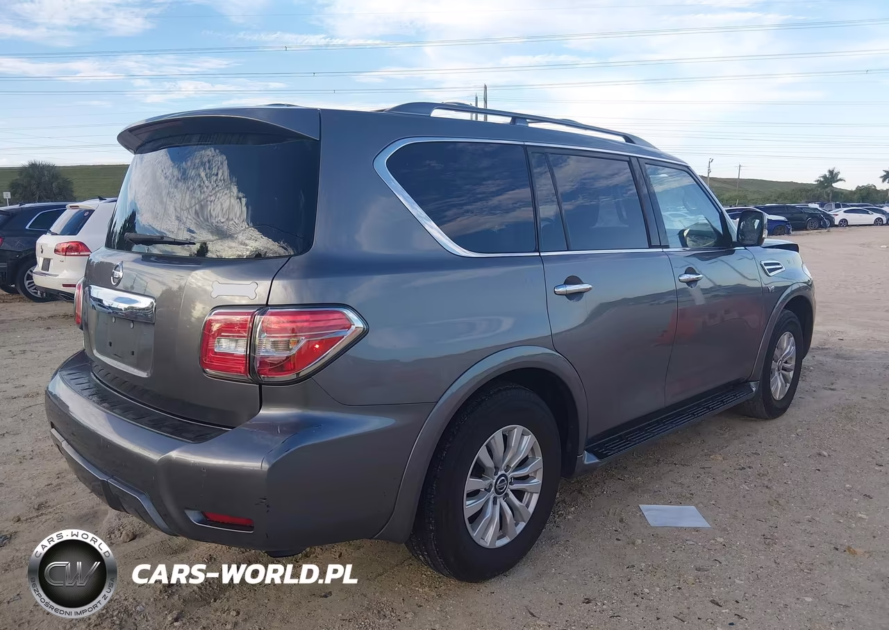 2020 Nissan Armada Sv 2Wd VIN:JN8AY2NDXLX016341 - 4