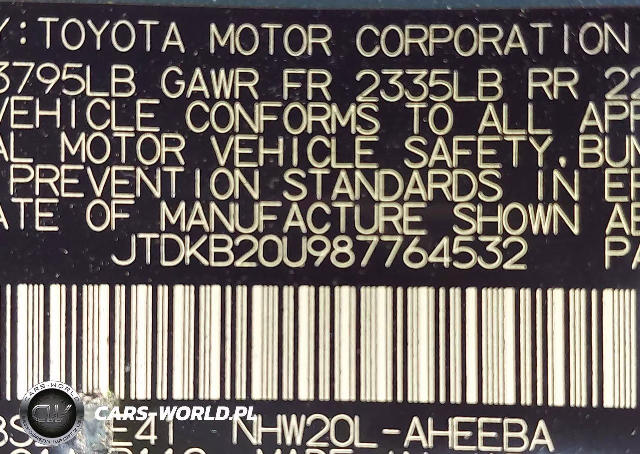 2008 Toyota Prius Standard VIN:JTDKB20U987764532 - 9