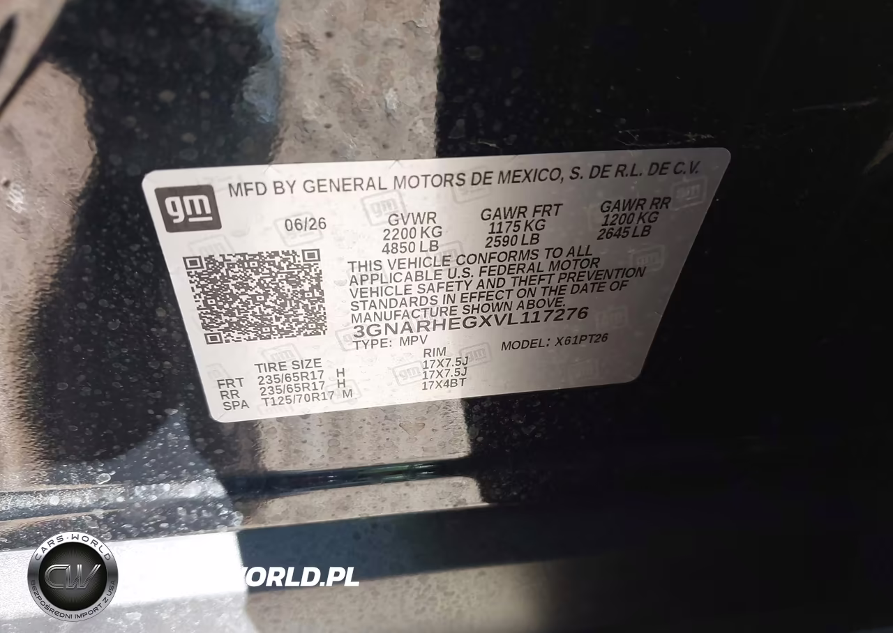 2027 Chevrolet Equinox VIN:3GNARHEGXVL117276 - 9